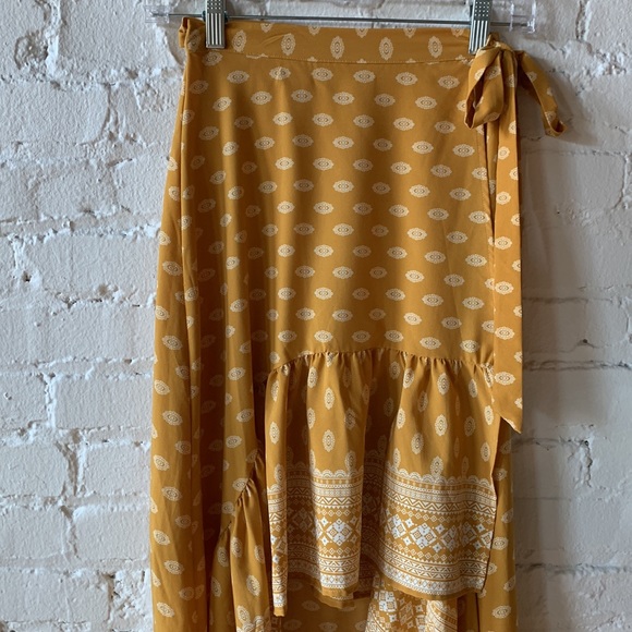 Midi Wrap Skirt - Picture 2 of 8